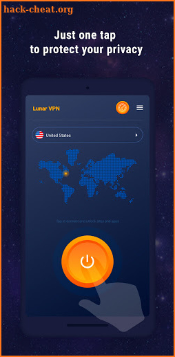 Lunar VPN free: unlimited proxy, secure connection screenshot