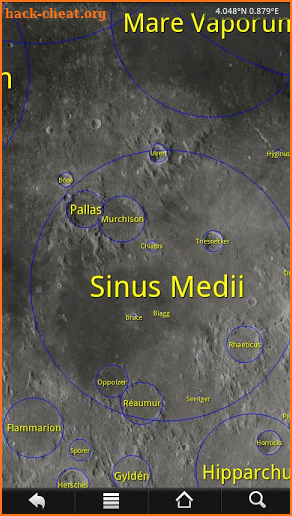 LunarMap HD screenshot
