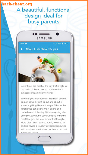 Lunchbox Recipes screenshot