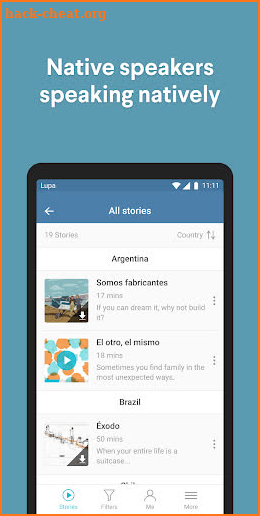 Lupa: Learn Spanish as it's really spoken screenshot