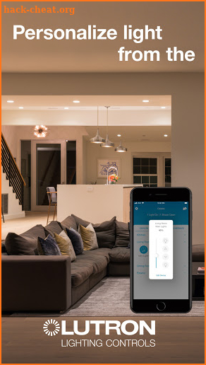 Lutron App screenshot