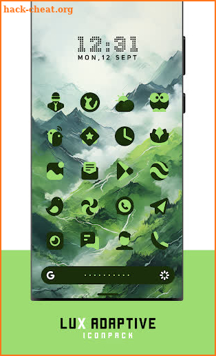 LuX : Adaptive Icon pack screenshot