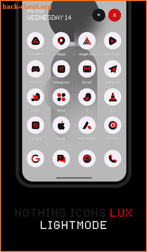 LuX : Nothing Icon Pack screenshot