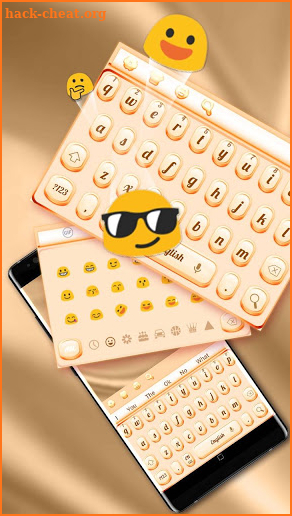 Luxurious Gold Keyboard screenshot