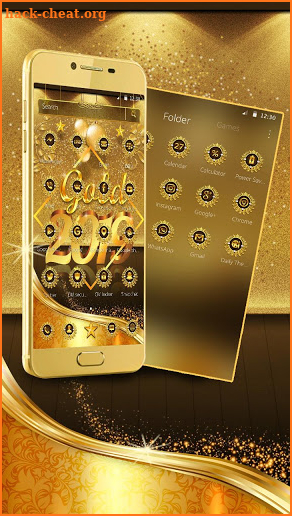 Luxury Gold 2019 Launcher screenshot