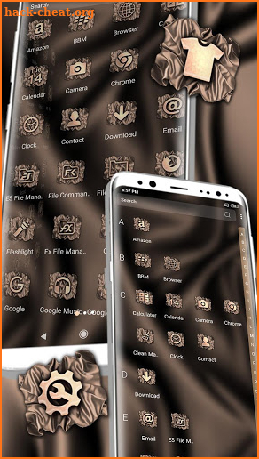 Luxury Silk Launcher Themes screenshot