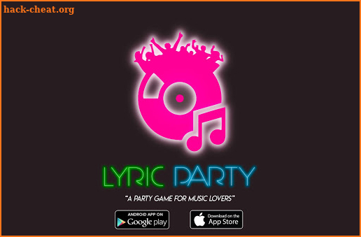 Lyric Party Game screenshot