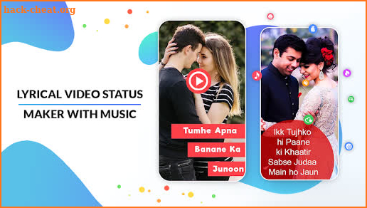 Lyrical Photo Video Maker with Music: Status Video screenshot