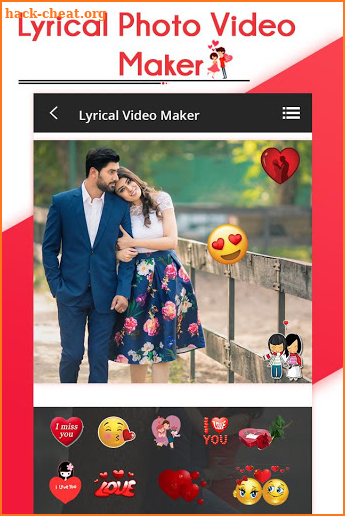 Lyrical Photo Video Movie Maker with Music screenshot