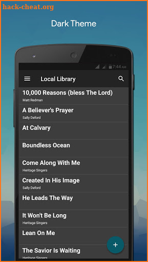 Lyrics Library screenshot