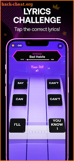 Lyrics Star・Simply Piano Tiles screenshot