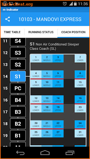 m-Indicator- Mumbai - Live Train Position screenshot