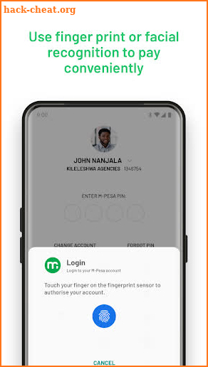 M-PESA screenshot