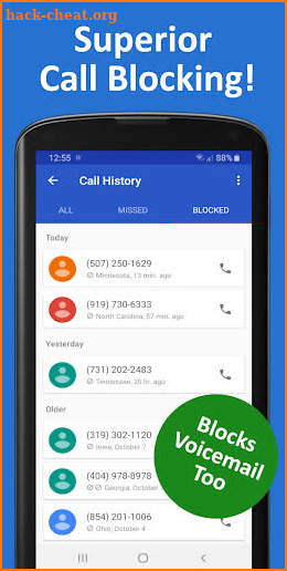 M Phone - Robo Call Blocker, Dialer, & Contacts screenshot