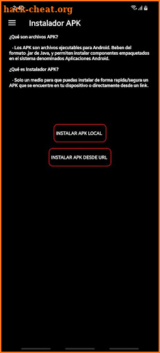 M Plus Instalador APK screenshot