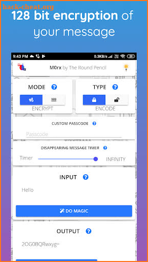 M0rx - Encrypted, Disappearing Messages screenshot