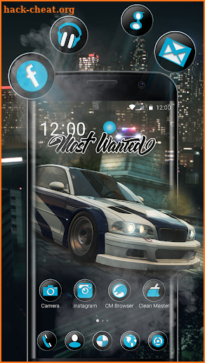 M3 GTR Drift Car 3D Launcher Screen screenshot