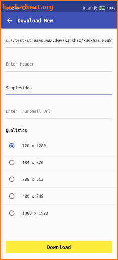 M3U8 Downloader screenshot