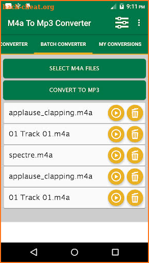 M4a To Mp3 Converter screenshot