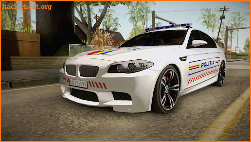 M5 Police Car Game Simulation screenshot