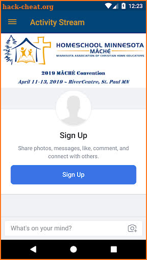 MÂCHÉ Convention Apr11-13 2019 screenshot