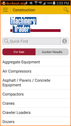 Machinery Trader screenshot