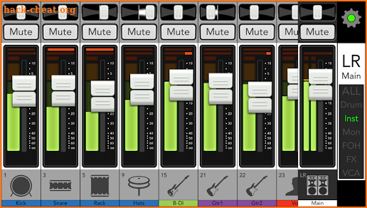 Mackie Master Fader 5 screenshot