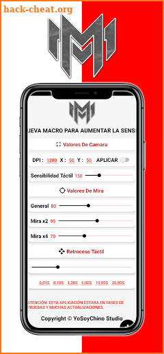 MacroTouch App - Acelerar DPI - YoSoyChino Studio screenshot