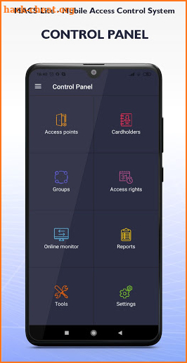 MACS lite - Mobile Access Control System screenshot