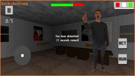 Mad angry math teacher school escape screenshot