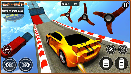 Mad Car Driving Stunts: Car Ra screenshot