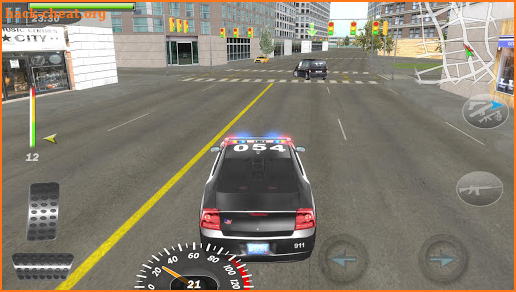 Mad Cop3 Police Car Race Drift screenshot