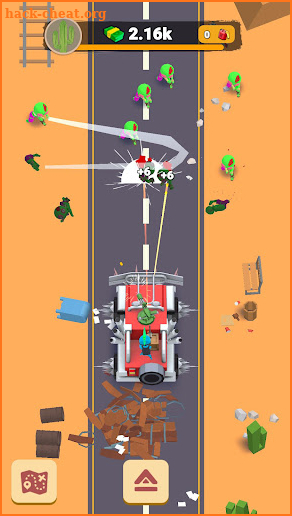 Mad Road: Trucks vs Zombies screenshot