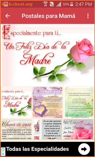 Madres. Frases y Postales screenshot