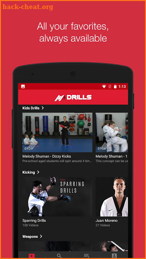 maDrills screenshot