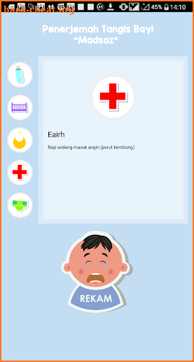 Madsaz Baby Cry Translator (PenerjemahTangis Bayi) screenshot