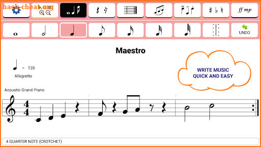 Maestro - Music Composer screenshot