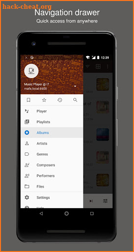 MAFA – MPD client for Android™ screenshot