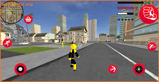 Mafia Spider Stickman Rope Hero Vegas Gangster screenshot