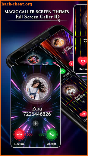 Magic Caller Screen Themes : Full Screen Caller ID screenshot