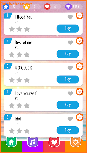 Magic Cat Piano Game - Magic tiles:Kpop Piano Idol screenshot