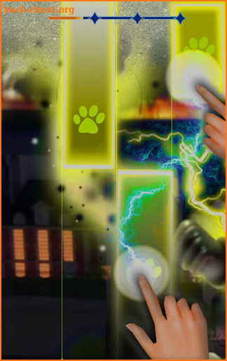 Magic Cat Piano Noir Tiles screenshot