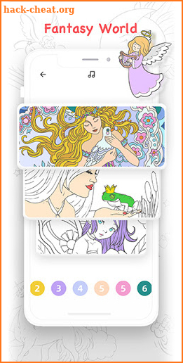 Magic Color - Free Coloring game screenshot