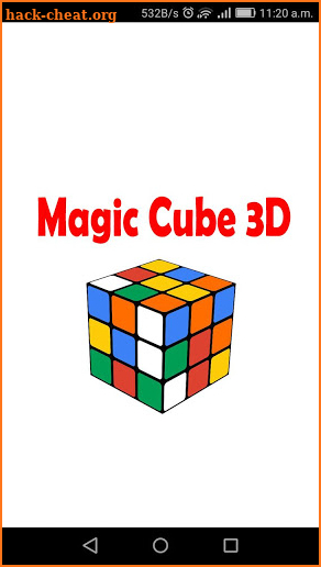 Magic Cube 3D screenshot