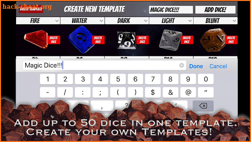 Magic Dice Roller screenshot