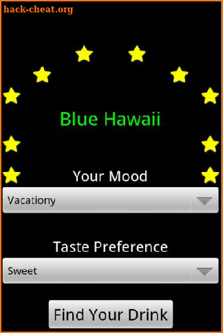 Magic Drink Selector screenshot