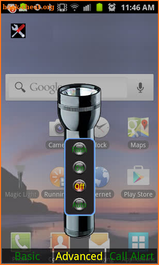 Magic Flashlight & Call Alert+ screenshot