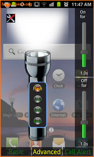 Magic Flashlight & Call Alert+ screenshot