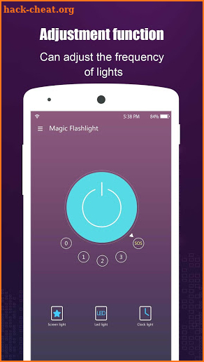 Magic Flashlight-led Light,Clock& Screen Light screenshot