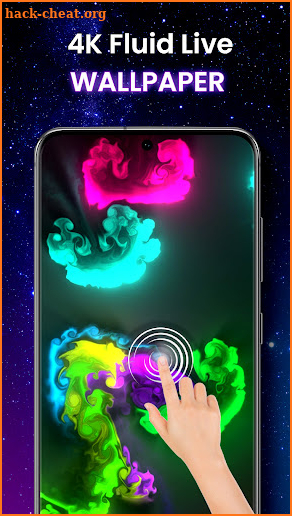 Magic Fluid: 4D Live Wallpaper screenshot